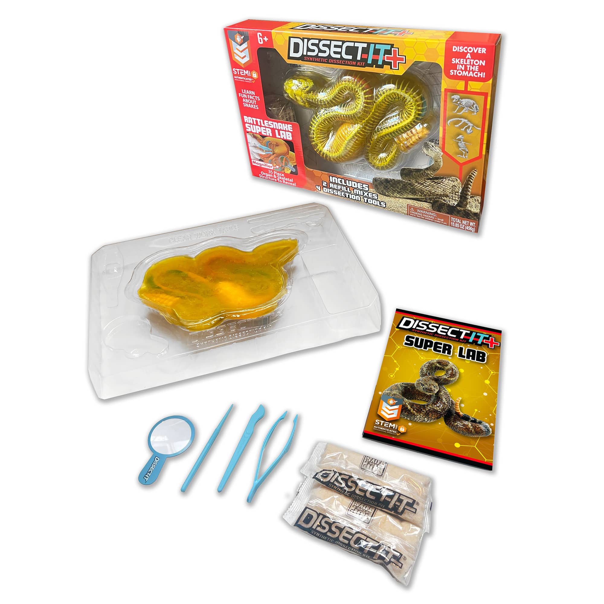 Dissect It Rattlesnake Super Lab Kit